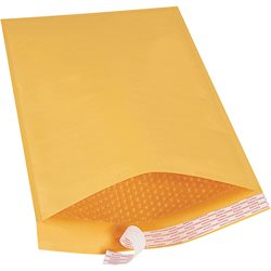 12 1/2 x 19" Kraft #6 Self-Seal Bubble Mailers