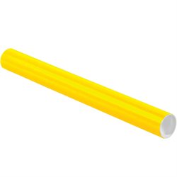 2 x 20" Yellow Tubes with Caps