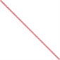 5 x 5/32" Red Candy Stripe Paper Twist Ties