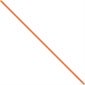6 x 5/32" Orange Paper Twist Ties
