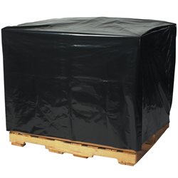 51 x 49 x 73" - 3 Mil Black Pallet Covers