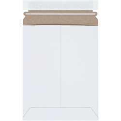 7 x 9" White Self-Seal Flat Mailers