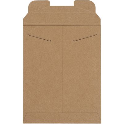 9 x 11 1/2" Kraft Flat Mailers