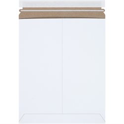 11 x 13 1/2" White Self-Seal Flat Mailers