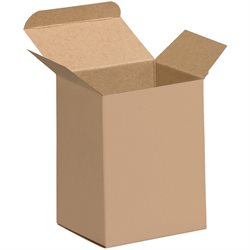 4 x 3 x 5" Kraft Reverse Tuck Folding Cartons