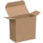 2 1/8 x 7/8 x 2 1/8" Kraft Reverse Tuck Folding Cartons