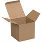 3 x 3 x 3" Kraft Reverse Tuck Folding Cartons