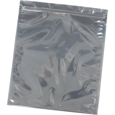 5 x 8" Unprinted Reclosable Static Shielding Bags