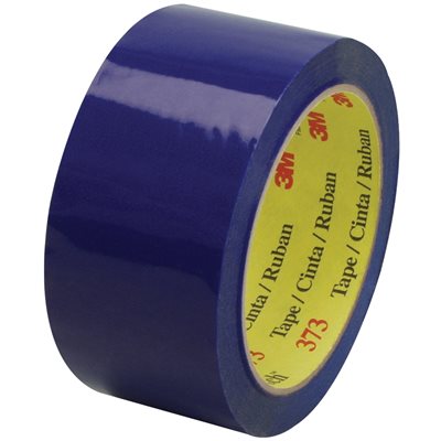 2" x 55 yds. Blue 3M 373 Carton Sealing Tape