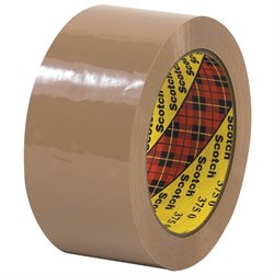 2" x 55 yds. Tan (6 Pack) 3M 375 Carton Sealing Tape