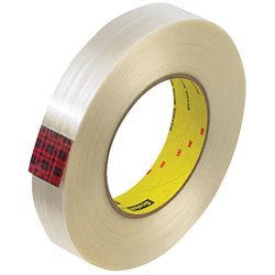 1" x 60 yds. (12 Pack) 3M 890MSR Strapping Tape