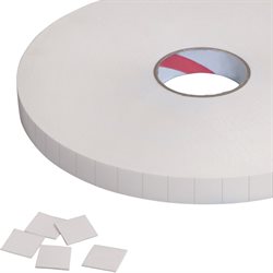 1/2 x 1/2" Tape Logic® 1/16" Double Sided Foam Squares