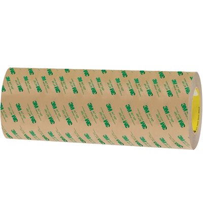 12" x 60 yds. (1 Pack) 3M 467MP Adhesive Transfer Tape Hand Rolls