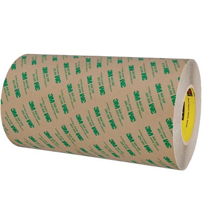 12" x 60 yds. (1 Pack) 3M 468MP Adhesive Transfer Tape Hand Rolls