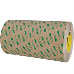 12" x 60 yds. (1 Pack) 3M 468MP Adhesive Transfer Tape Hand Rolls