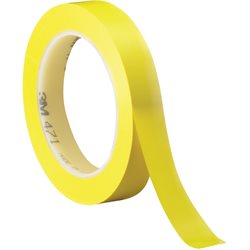 3/4" x 36 yds. Yellow (3 Pack) 3M 471 Vinyl Tape