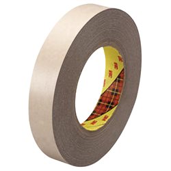 1" x 60 yds. (6 Pack) 3M 9471 Adhesive Transfer Tape Hand Rolls