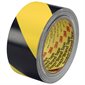 2" x 36 yds. (2 Pack) Black/Yellow 3M 5702 Striped Vinyl Tape