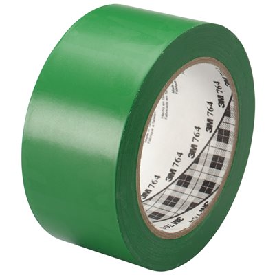 2" x 36 yds. Green (6 Pack) 3M 764 Vinyl Tape