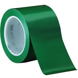 3" x 36 yds. Green (3 Pack) 3M 471 Vinyl Tape