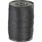 1/4", 1,150 lb, Black Solid Braided Nylon Rope