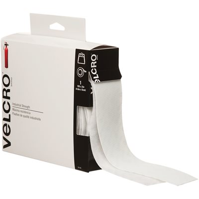 2" x 15' - White VELCRO® Brand Tape - Combo Packs